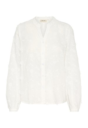 Cream CROlivia Broderi Anglais - Blouse - marshmallow