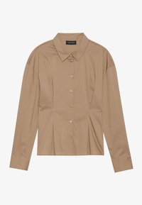 Blusa com botões - brown