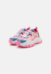 Buffalo TRAIL ONE - Sneakers basse - pink/orange/blue