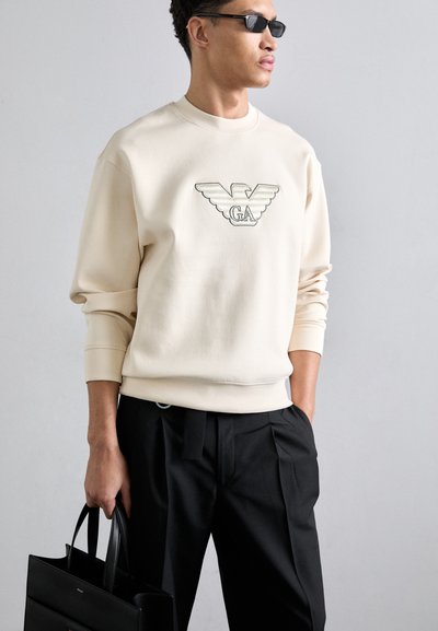 Emporio Armani Mikina - ecru
