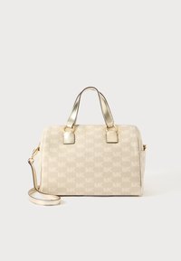 DUFFLE SATCHEL - Plecu soma - pale gold coloured