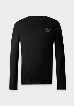 EA7 Emporio Armani, TRAIN PREMIUM LABEL TEE - Блуза с дълги ръкави - black