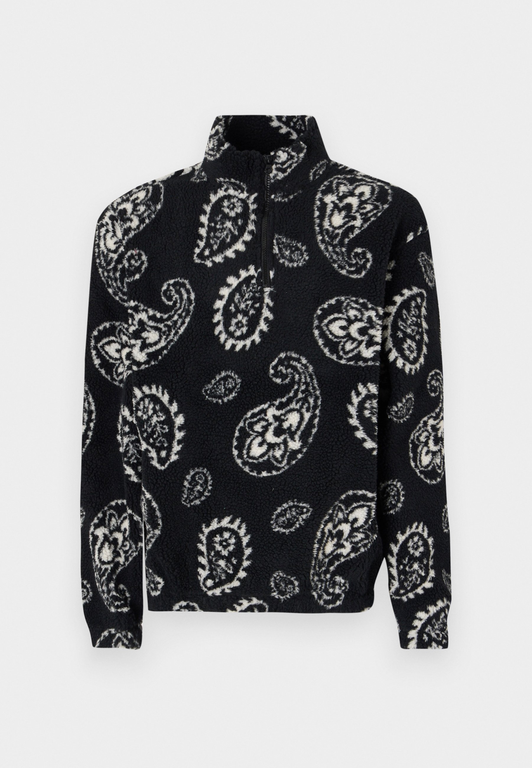 BDG Urban Outfitters PAISLEY UNISEX - Fleece jumper - black