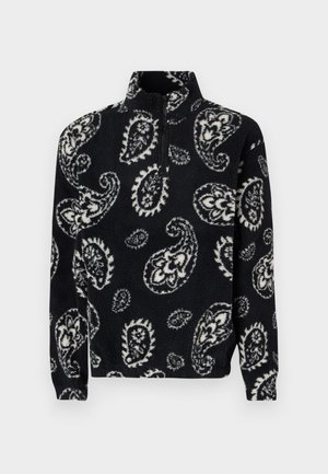 PAISLEY UNISEX - Fleecegenser - black
