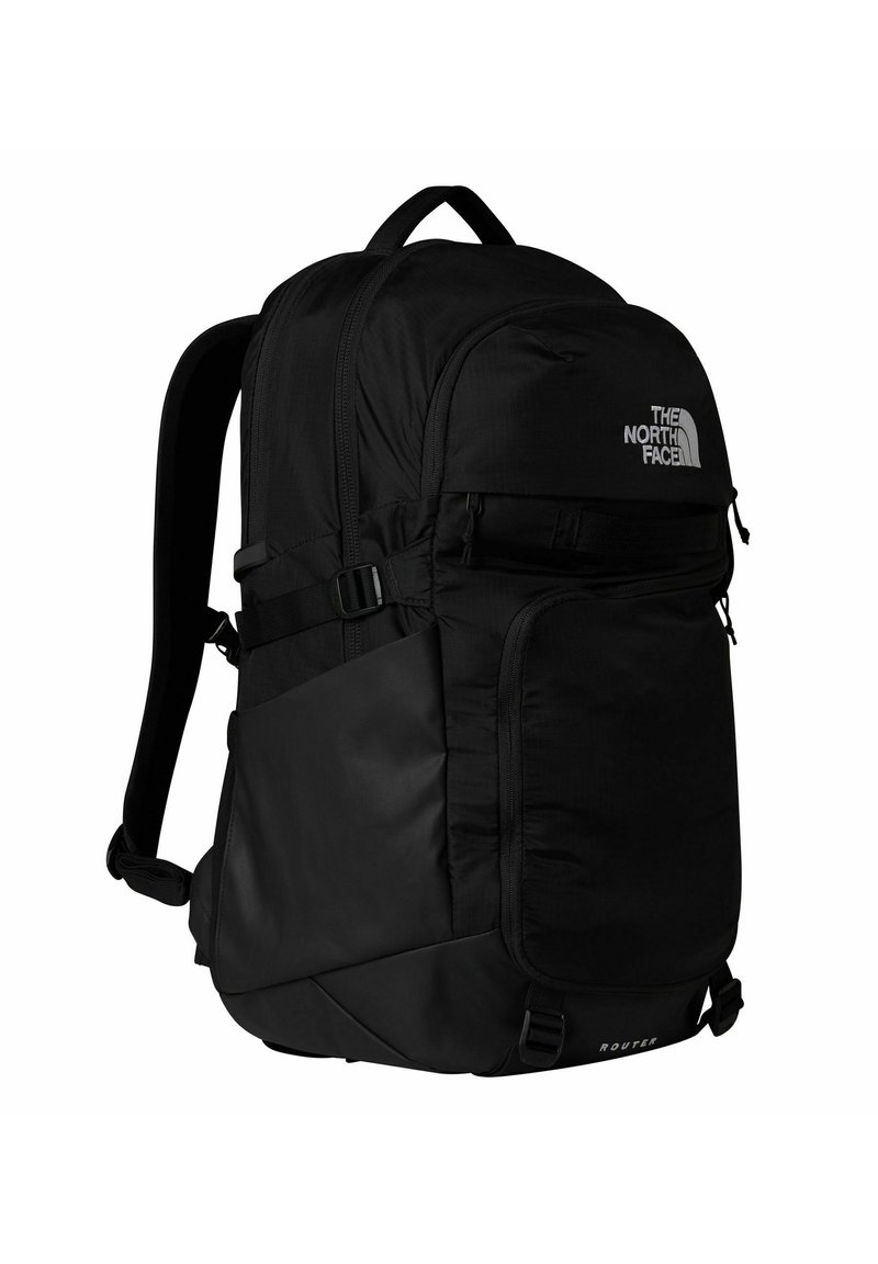The North Face ROUTER - Rucksack - tnf black tnf black npf
