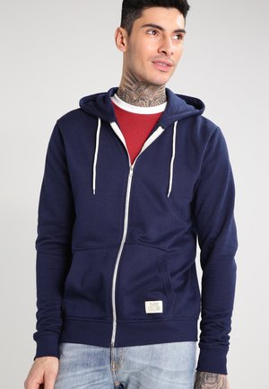 REGULAR FIT - Sweater met rits - navy