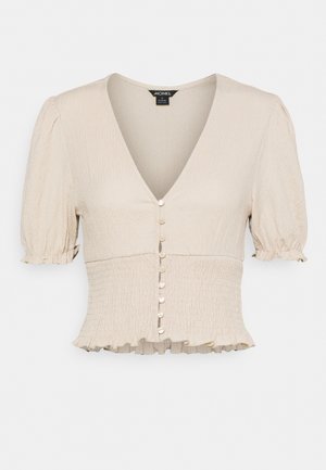 ZANJA - T-shirt con stampa - beige