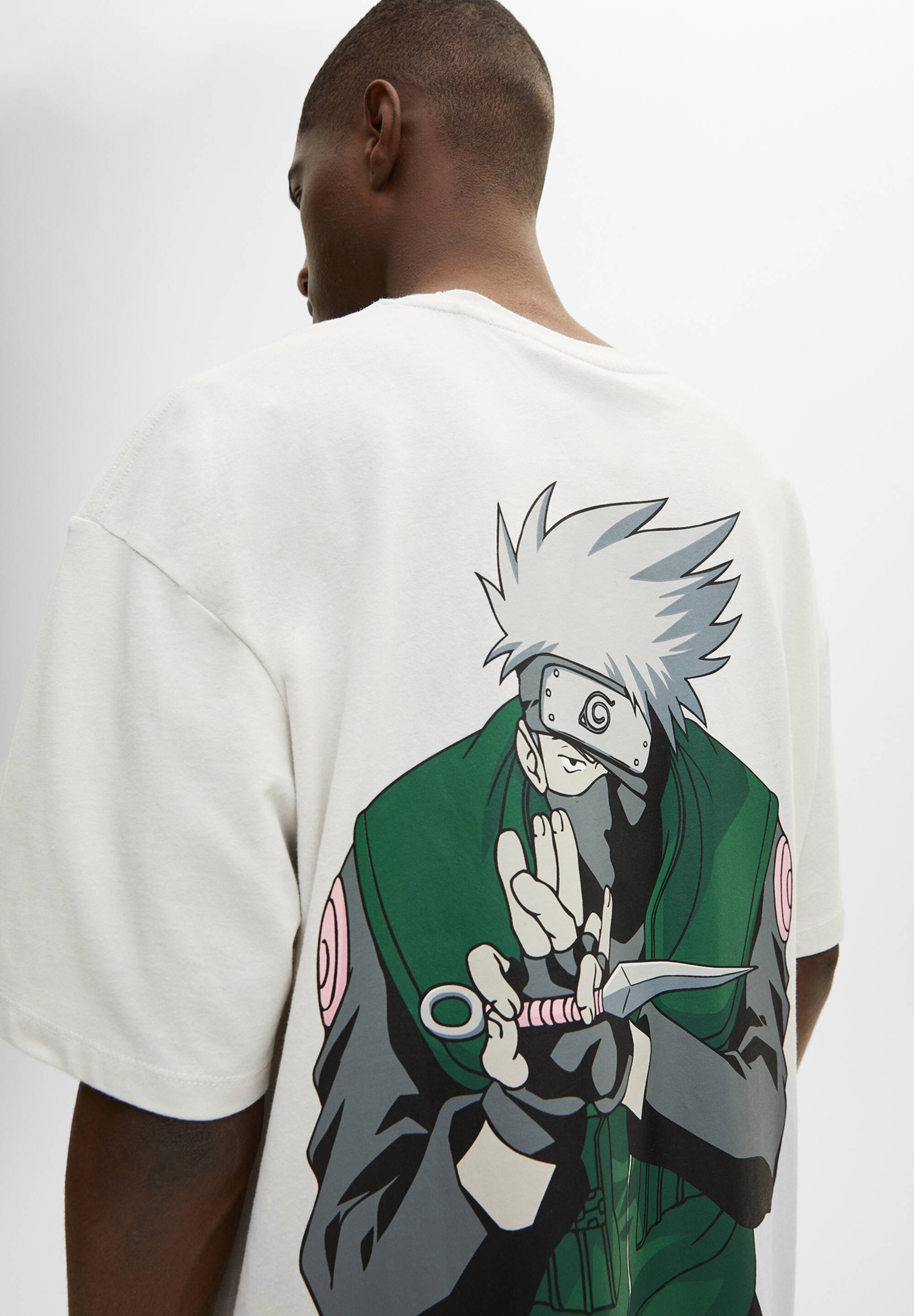 pull and bear grey t shirt