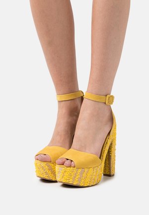 Guess, Sandales à talons hauts - yellow