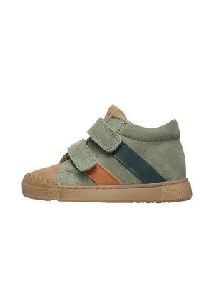Sneaker low - grün/braun