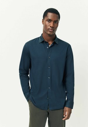 REGULAR FIT - SUPIMA LONG SLEEVE - Cămașă - navy blue