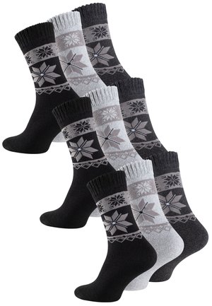 Cotton Prime 9 PAAR - Socken - schwarz grau