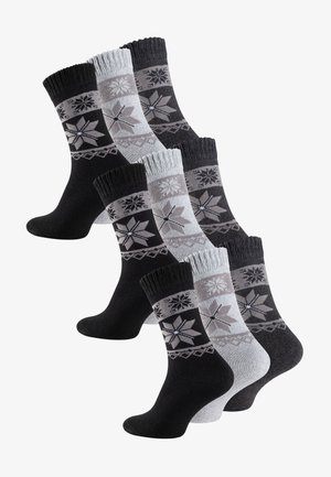 Cotton Prime 9 PAAR - Socken - schwarz grau