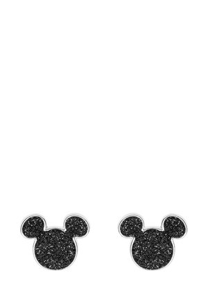 STECKER MICKEY MOUSE - Oorbellen - metallic black