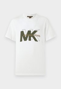 MIXED LOGO TEE - Tričko s potlačou - white