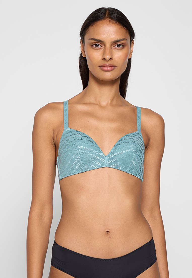 Emporio Armani Triangel BH blauw Emporio Armani Triangel BH blauw