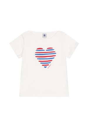 CLASSIC FIT - T-shirt imprimé - marshmallow