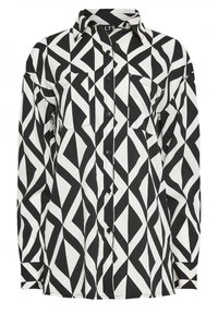 Overhemdblouse - black