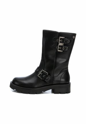 Botines con plataforma - black