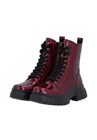 Rieker Bottines à lacets - rot