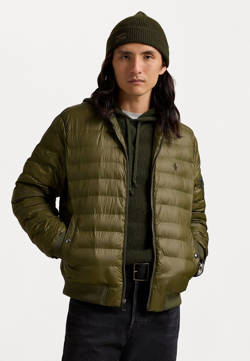 Polo Ralph Lauren THE COLDEN PACKABLE BOMBER JACKET - Bombejakke - canopy olive