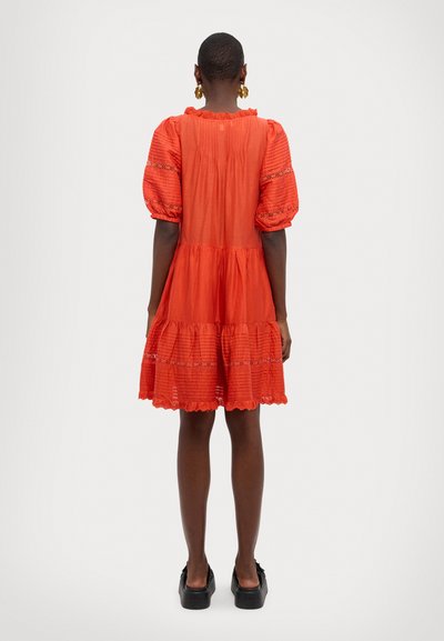 Sea ANTONINA SOLID DRESS - Denní šaty - red