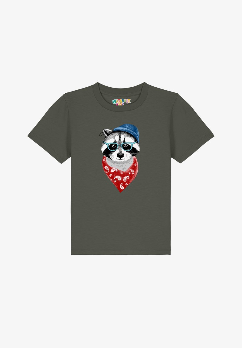 watapparel WASCHBÄR - T-Shirt print - khaki