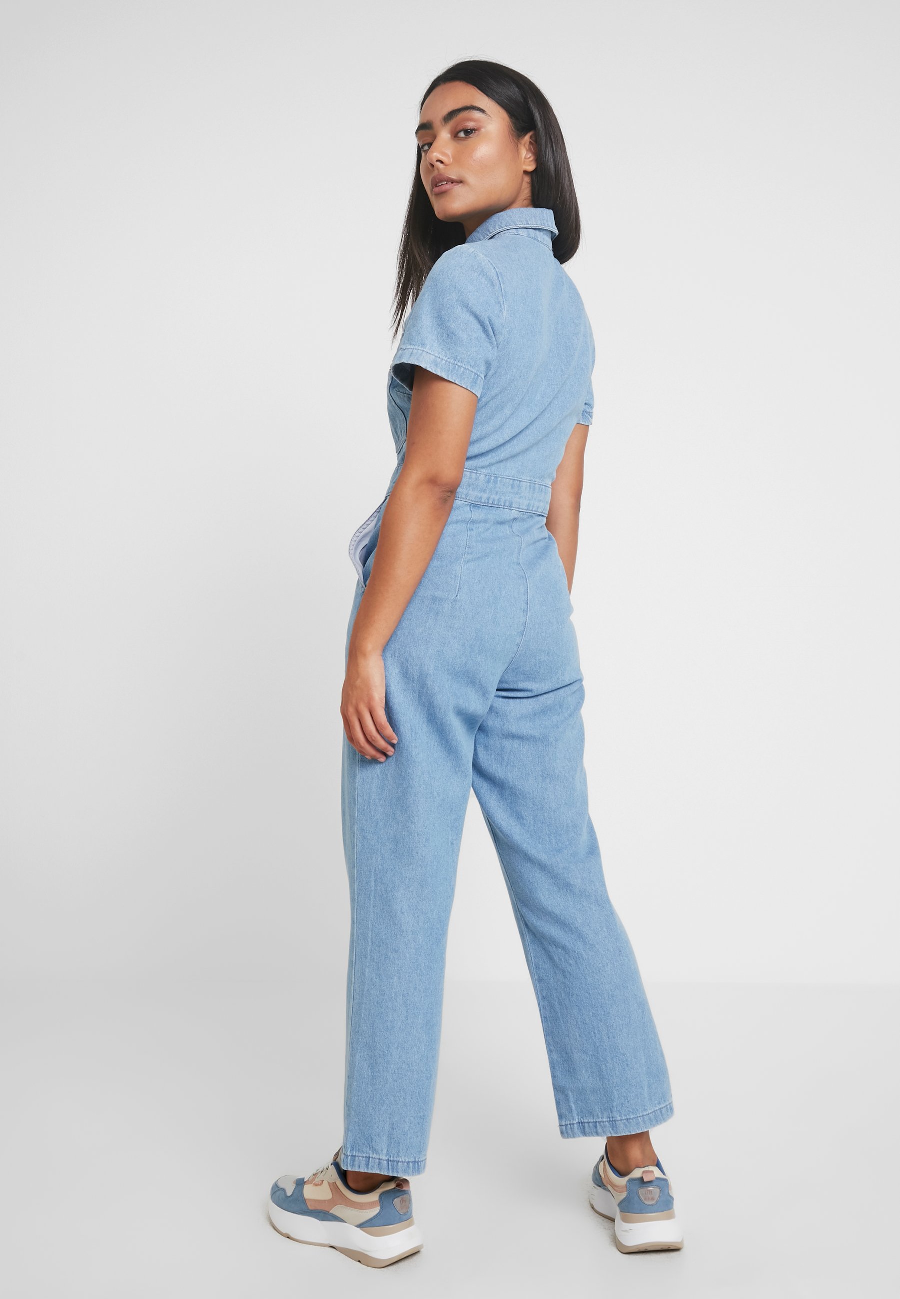 topshop jeans jumpsuit