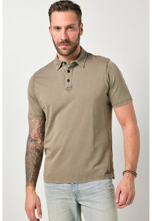 HALF-SLEEVE VINTAGE UP TO SIZE XL - Poloshirts - dark brown