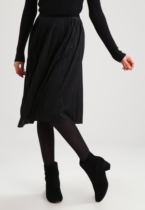 United Colors of Benetton Falda plisada - black