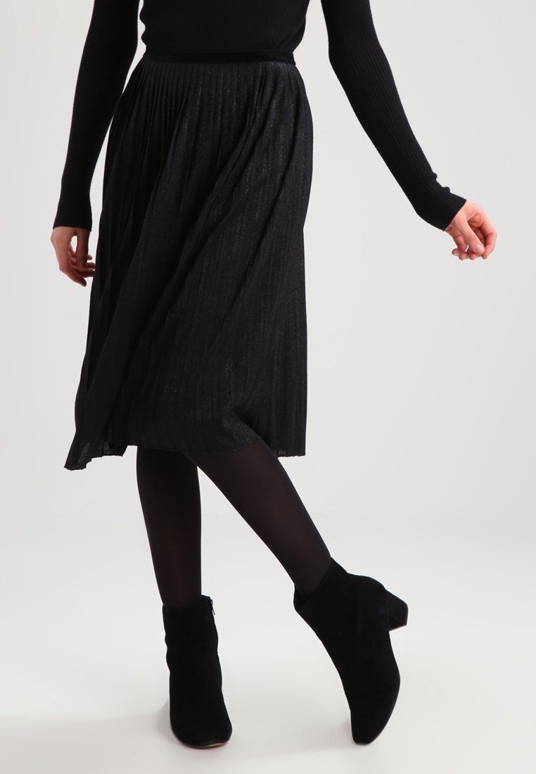 United Colors of Benetton Pleated skirt - black