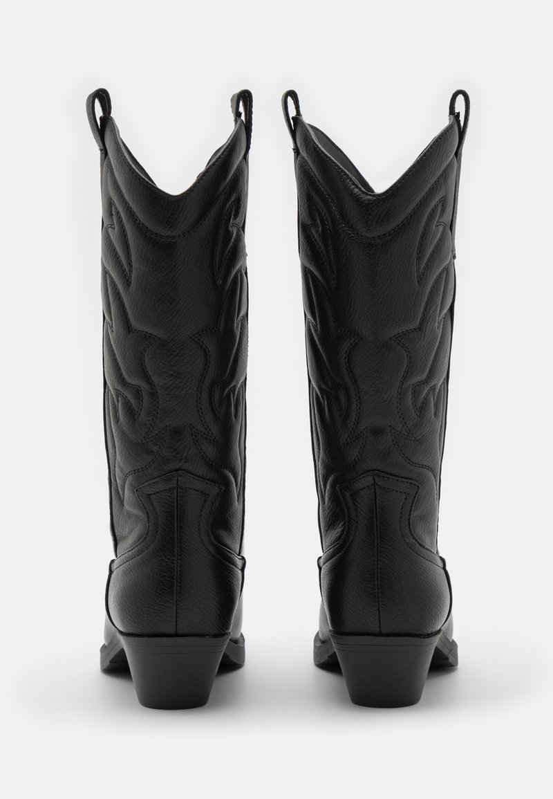 Bottes en daim pointues à enfiler pour femmes, chaussures de cow-boy à talons fins, bottes au