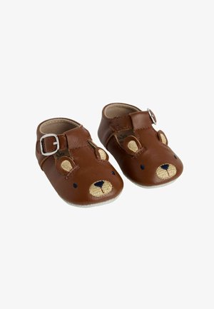 JoJo Maman Bébé CLASSIC BEAR PRE REGULAR FIT - Lahtised kingad - brown
