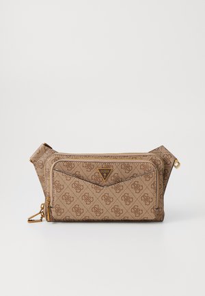 SIENA FLAT BUMBAG ZIP AROUND - Diržinis krepšelis - beige/brown
