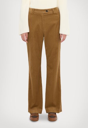 Pantalones - camel