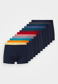 Não selecionado, dark blue/multi coloured