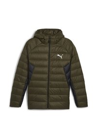PACKLITE  - Páperová bunda - dark olive