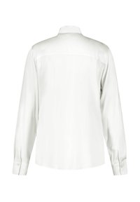 Taifun LANGARM MIT SCHLEIFENKRAGEN - Button-down blouse - offwhite
