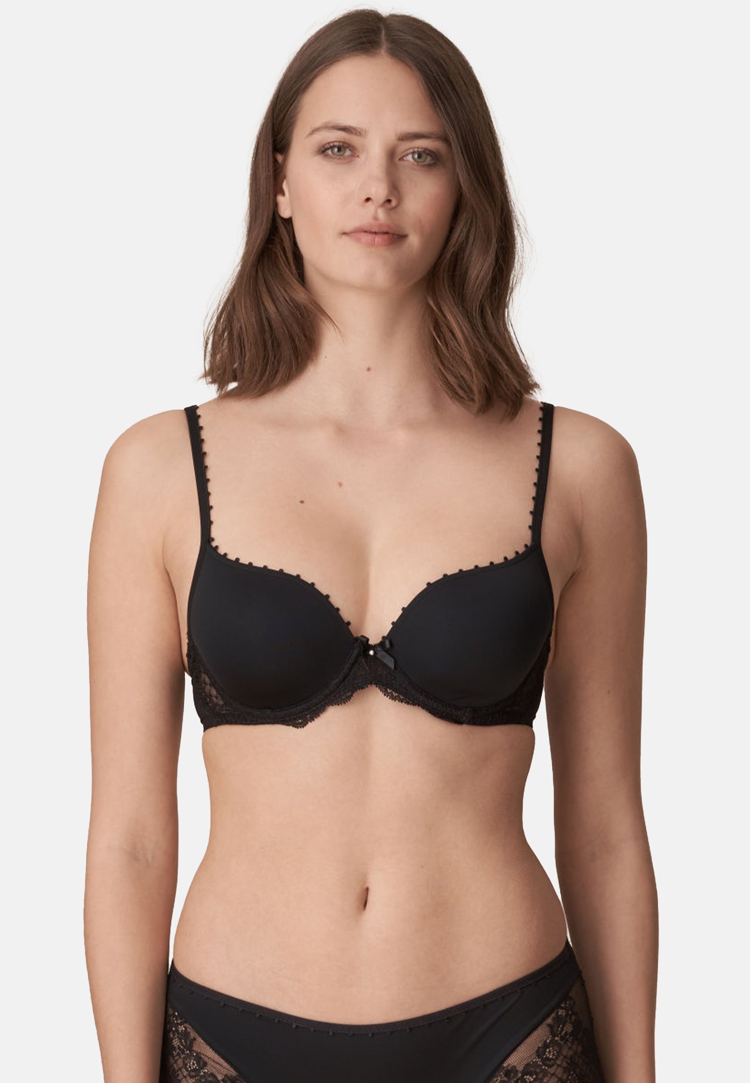 Marie Jo PEARL VOORGEVORMDE - Beugel BH - schwarz/zwart - Zalando.nl