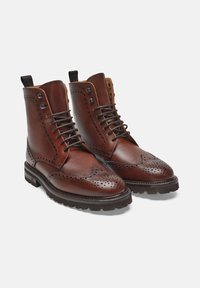 Henry Stevens Stivaletti stringati - mittelbraun