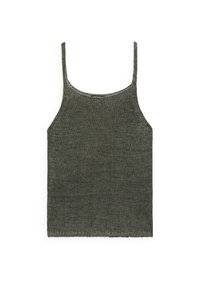 FADED STRAPPY - Top - mottled green