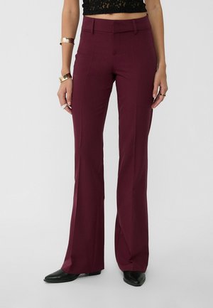 Trousers - bordeaux
