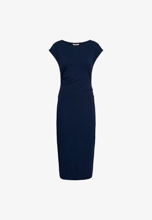 Love Copenhagen, LCCAMI DRAPED SLEEVELESS DRESS - T-särkkleit - navy blazer