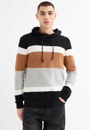 INSIDE Jersey con capucha - black