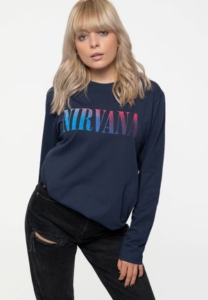 Paradiso Clothing NIRVANA ANGELIC GRADIENT  - Long sleeved top - blue