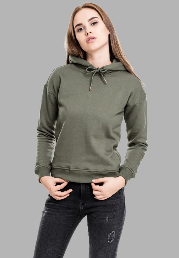 Kapuzenpullover - olive