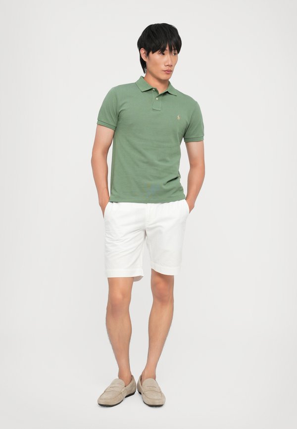 SLIM FIT MESH POLO SHIRT - Polo shirt - fatigue4