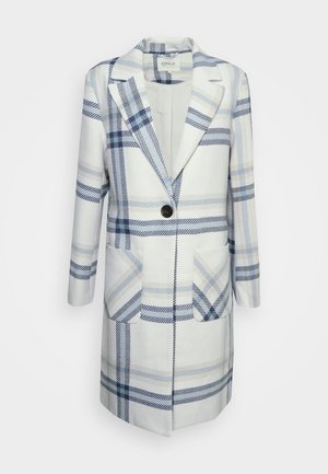 ONLANNALINA - Cappotto corto - dusty blue/white/french oak/vintage indigo