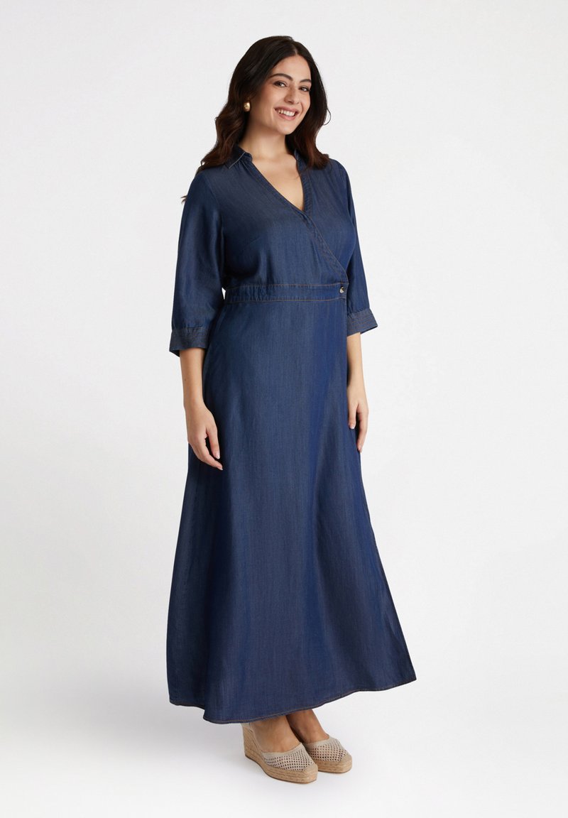 Fiorella Rubino Vestito di jeans blu