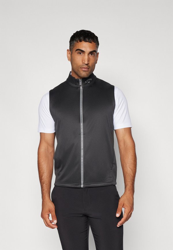 HIGH GAUGE VEST - Waistcoat - caviar